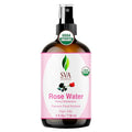 SVA ORGANICS Rose Water Spray, 4 Fl Oz Glass Bottle