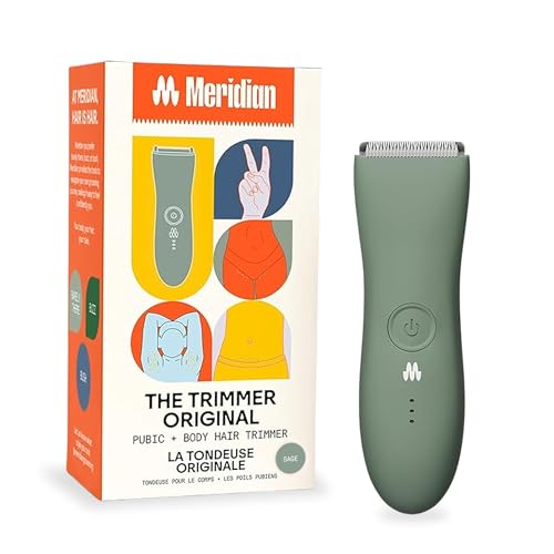 MERIDIAN Body Hair Trimmer - Waterproof Electric Shaver
