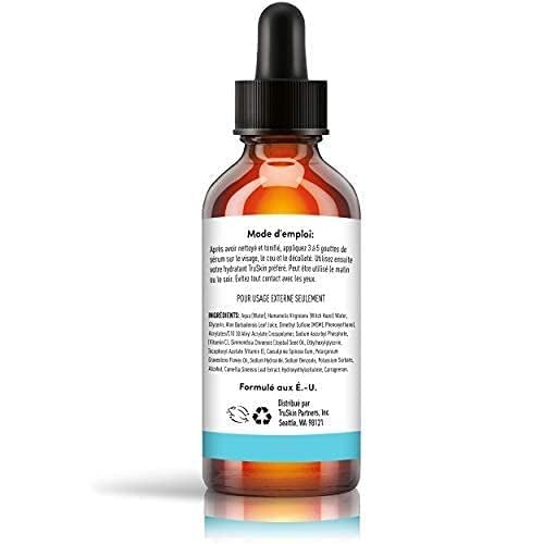 TruSkin Hyaluronic Acid Serum for Face + 7 Ultra Hydrating Ingredients – Best Face Serum for Moisturizing, Plumping & Smoothing of Fine Lines and Wrinkles, 1 fl oz