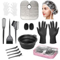 16-Piece Professional Hair Dye Kit with Storage Bag & Tools