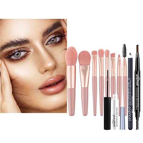 Pure Vie All-in-One Makeup Kit – Full Face Starter Set with Eyeshadow, Lipstick & More