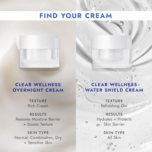 SEKKISEI CLEAR WELLNESS Overnight Repairing Face Cream 1.4 Ounce