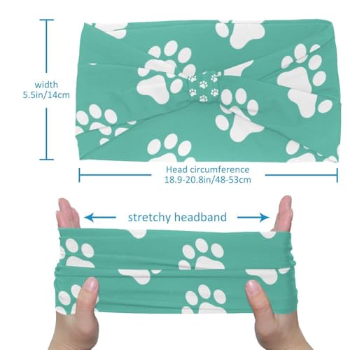 Women’s Stretchy Knotted Headbands - Soft, Breathable Yoga & Workout Accessories