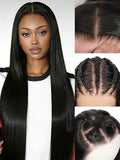 24 Inch Straight Lace Front Wig - 200% Density Human Hair
