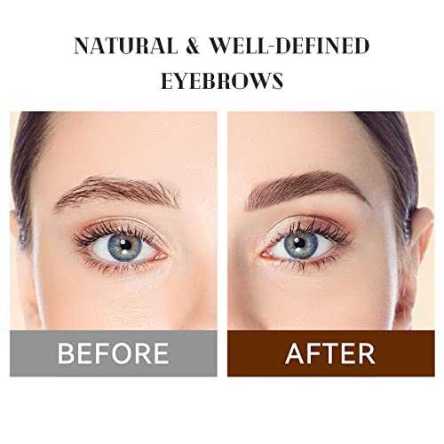Music Flower Double-Ended Eyebrow Pencil Waterproof