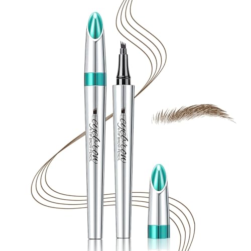 Waterproof Microblading Eyebrow Pencil - 4-Tip Dark Brown
