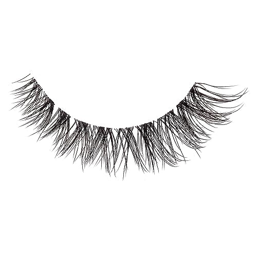 KISS My Lash But Better False Eyelashes, No Filters', 10 mm, Includes 1 Pair Of Lash, Contact Lens Friendly, Easy to Apply, Reusable Strip Lashes (Pack of 4)