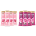 Caress Body Wash With Silk Extract For Noticeably Silky, Soft Skin Daily Silk Body Soap With White Peach & Orange Blossom 20 fl oz 4 pack & Moisturizing Peony & Almond Blossom Body Wash For Fresh