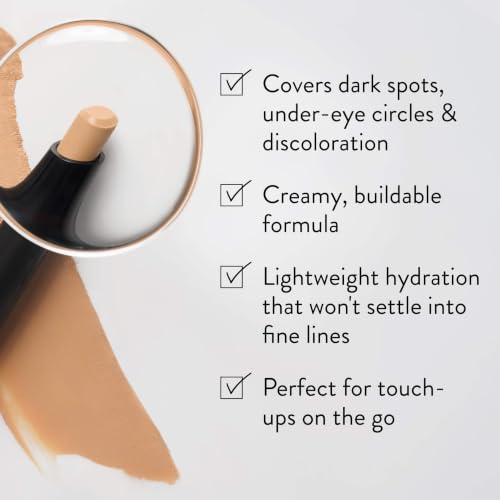 Laura Geller Hydrating Concealer Stick Deep - Easy Cover Up for Mature Skin