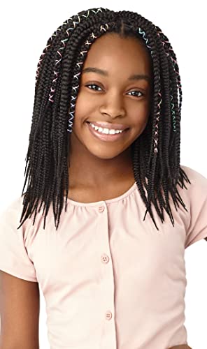 Outre X-Pression LiL Looks Crochet Braid BOX BRAID 10" (3-PACK, 1)