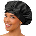 Mulberry Silk Bonnet for Sleeping – 19 Momme with Anti-Slip Edge