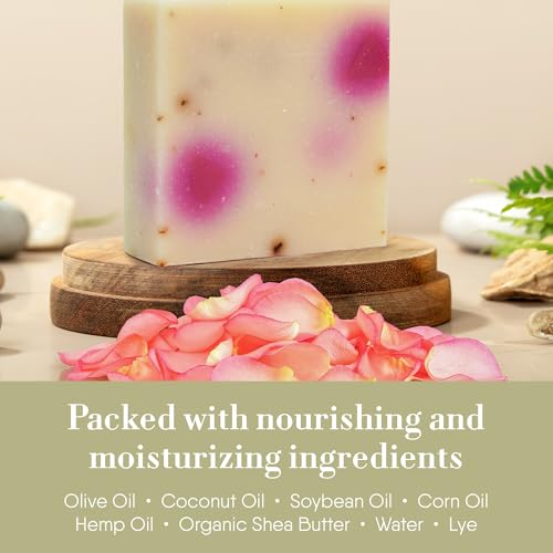 360Feel Cut Flower Soap -5oz Handmade Soap bar -Floral with undertones- Pure Essential Oil Natural Soaps Gift ready