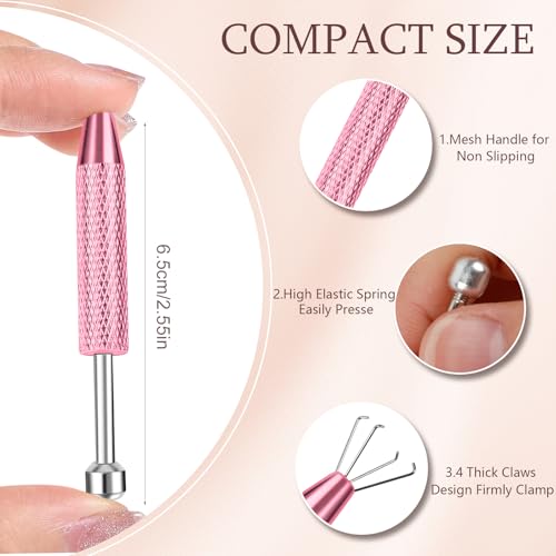 Piercing Ball Grabber Tool - Stainless Steel Earring Applicator