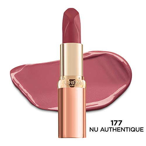 L'Oreal Paris Colour Riche Les Nus Lipstick, Nu Authentique 0.13oz
