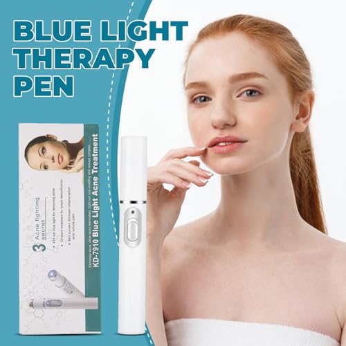 Blue Light Therapy Pen for Acne, Scars, and Skin Tightening