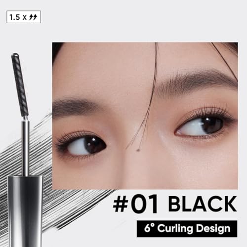 JUDYDOLL 3D Curling Eyelash Iron Mascara - Waterproof & Long-Lasting