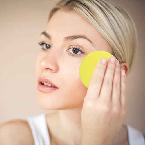 120 Count Compressed Facial Sponges, Face Cleansing Sponge for Estheticians Spa Wash Round Makeup Removal Sponge Pads for Women,Girls Compress Exfoliating Removal Sponge (Mix-Color)