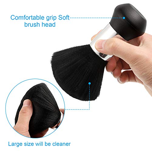 SATINIOR 6pc Professional Barber Capes with Neck Duster & Comb
