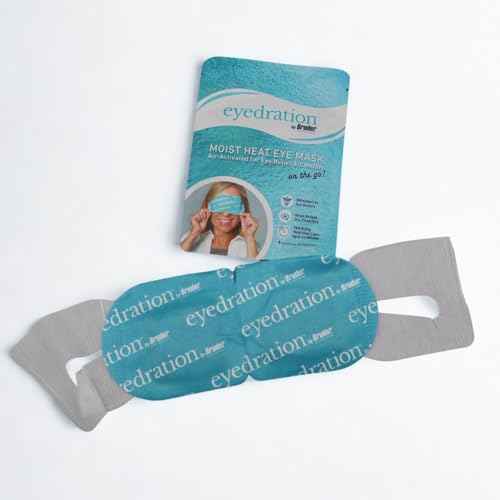 Air-Activated Eye Steam Mask l Dry Eye Relief l Disposable Heated Eye Mask l Gentle, Soothing and Hydrating l No Microwave Needed l Convenient and Lightweight - 10 Single Use Compresses - Box Version