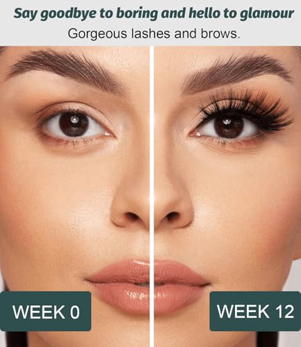 Organic Castor Oil Lash & Brow Growth Serum, 10ml