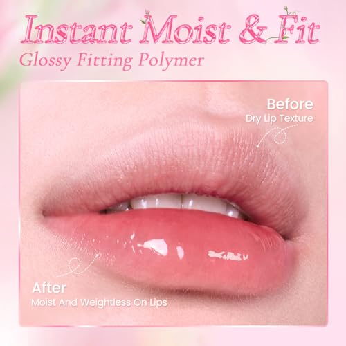 FOCALLURE Lip Gloss – Plumping, Moisturizing, Transfer-Proof Juicy Taupe