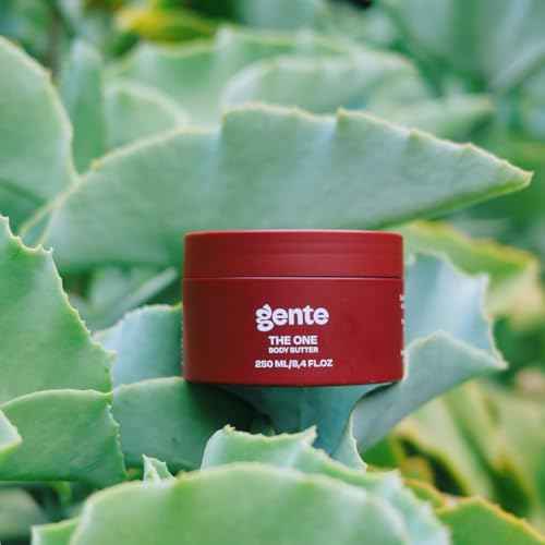 Gente Beauty The One Body Butter Intense Moisturizer with Cupua?u, Hyaluronic Acid & Pracaxi Oil for Deep Hydration & Smooth Skin? 8.4 fl oz