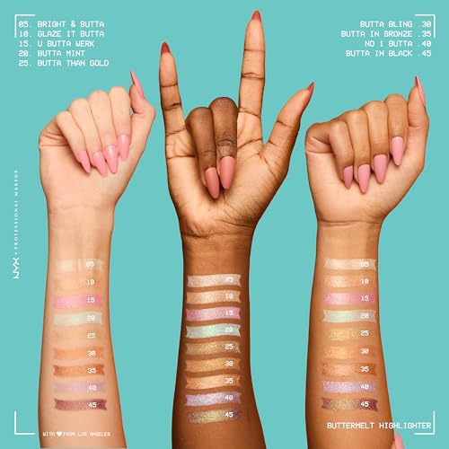 NYX Buttermelt Highlighter Powder 20 Butta Mint