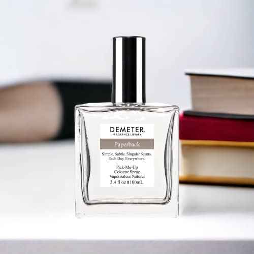 DEMETER Paperback 3.4 Oz Cologne Spray, Perfume for Women and Men