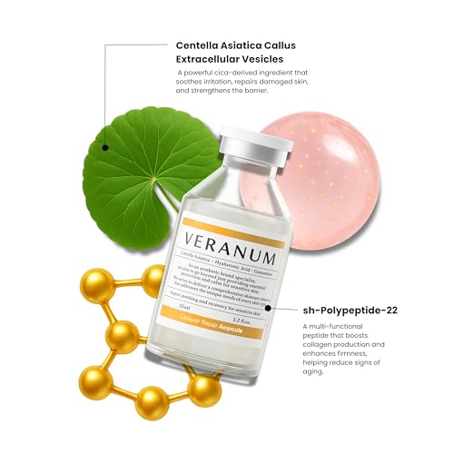 Cicapair Repair Ampoule ? Cellular Communication Serum with Centella EV & 7-Peptide Matrix | Post-Treatment Recovery & Elasticity Boost | MicroFusion Ready for 2X Repair (1.2 fl oz / 35 mL)