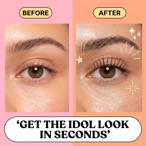 Idol Lashes Clusters 60Pcs K-pop 9-13mm Reusable Individual