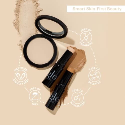 Glo Skin Beauty Suede Matte Lip Crayon (Bonjour) - Longwearing Formula Stays On All Day, With Conditioning Shea Butter + Mango Seed Oil for a Velvety Smooth Finish