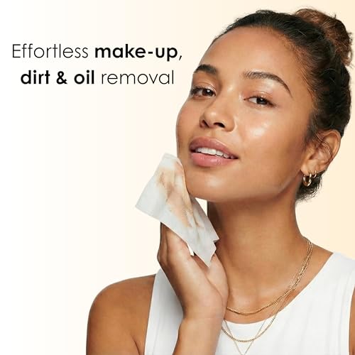 Coconut Makeup Remover Wipes with Vitamins A, C & E - 60 Count
