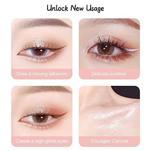 Liquid Glitter Eyeliner Eyeshadow Waterproof - 2 Pack
