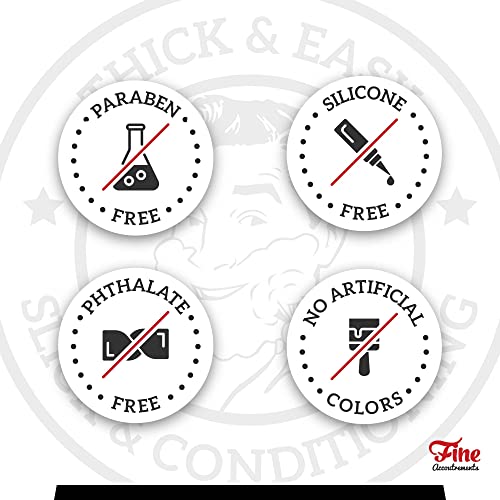 Mr. Fine 21C Men¡¯s Shaving Soap, Builds Thick & Easy Lather, Protects From Razor Burn & Irritation, No Artificial Colors, Made In Italy, 5oz. (150ml), L'Orange Noir