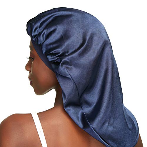 Double Layer Satin Bonnet for Long Curly Hair & Braids