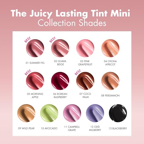 rom&nd The Juicy Lasting Tint Mini - Korean Lip Stain