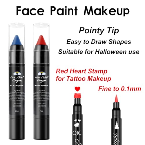 Face Paint Kit for Halloween