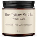 Everyday Tallow Mineral Sun Balm ~ SPF 30 | 100% Grass-Fed & Organic | Face & Body | Naturally Scented with Frankincense & Lavender Oil | Zinc Oxide | Water Resistant (2oz)