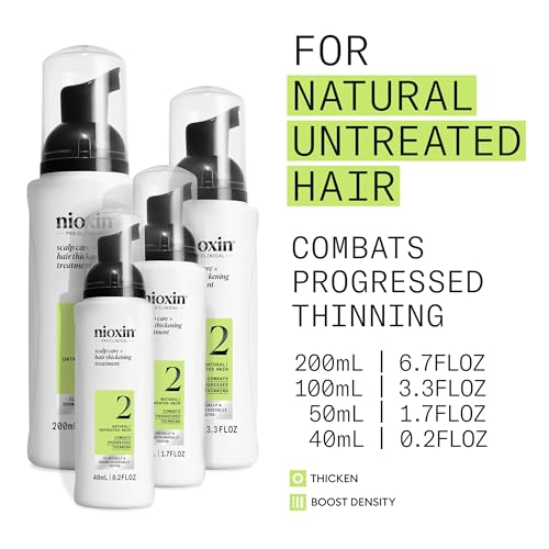 Nioxin System 2 Thickening Treatment for Thinning Hair