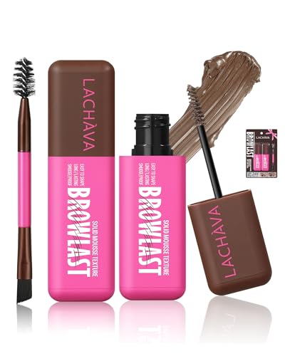 2-Pack Tinted Brow Gel, Waterproof Eyebrow Mascara - 24H Hold