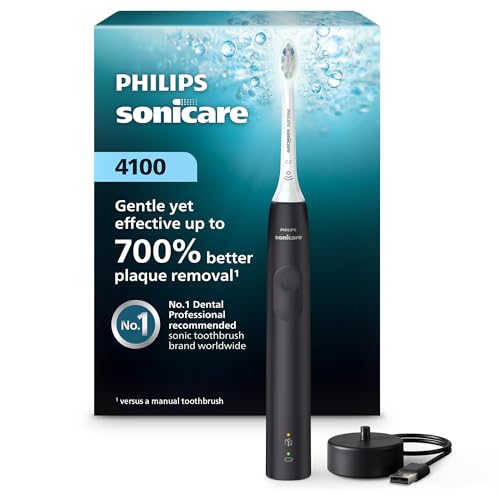 Philips Sonicare 4100 Rechargeable Electric Toothbrush with Pressure Sensor
