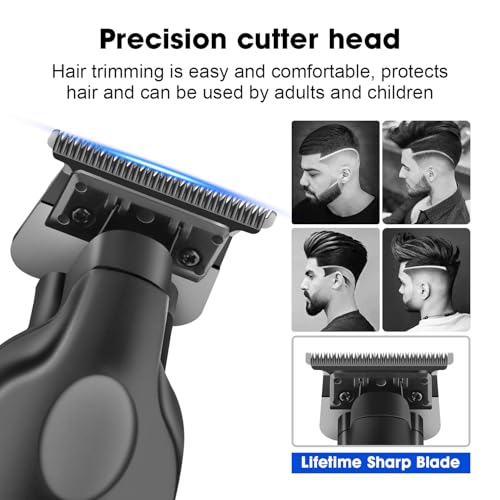 KEMEI Professional Hair Clipper for Men,Cordless Rechargeable Hair Clipper, Clipper and Trimmer for Hair Cutting, Haircut Clipper, Gift for Men