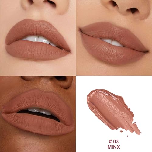 O'CHAIN Nude Matte Lipstick - Long Lasting, Vegan & Cruelty-Free