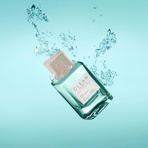 CLEAN H2EAU Amber Cashmere Water-Based Perfume 3.4 Fl Oz - Long Lasting, Fragrance for Everyday Wear, Cruelty-Free