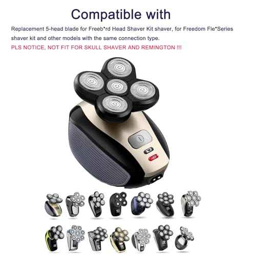 Replacement Shaver Heads Blades Compatible with Freebird Shaver Pack of 2pcs