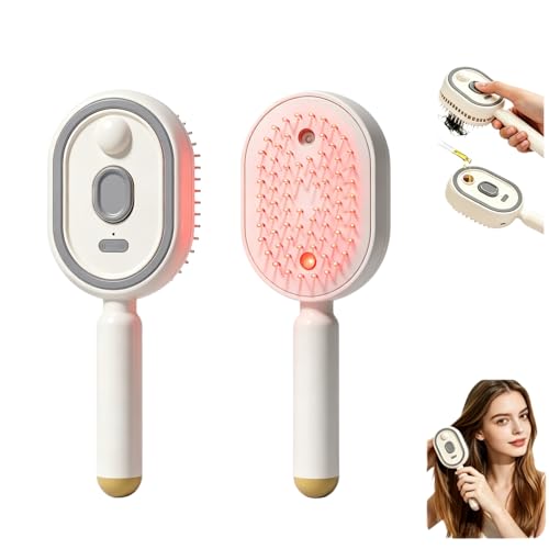 Electric Spray Air Cushion Massage Comb with Red Light