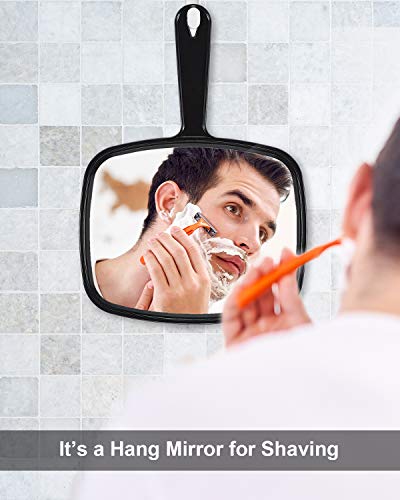 PROTECLE 10.3" Handheld Mirror for Salon & Barber, HD Reflection
