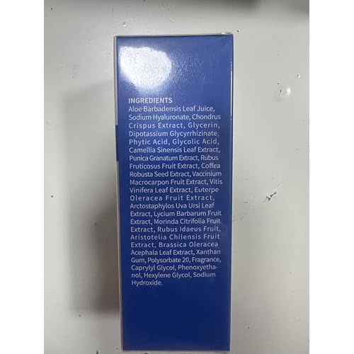 AHA Alpha Hydroxy Acid Serum Renewal Serum, Instand Resurfacing Serum Transforms Dull Congested Skin, Exfoliate Serum, 30ml