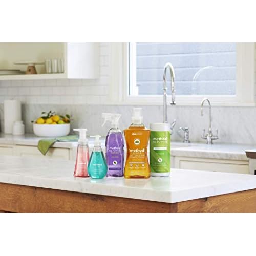 Method Naturally Derived Gel Hand Wash Pump, Cucumber, 12 Ounce