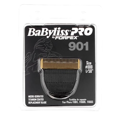 BaBylissPRO Barberology FX901 DLC Gold/Titanium Micro-Serrated Replacement Blade